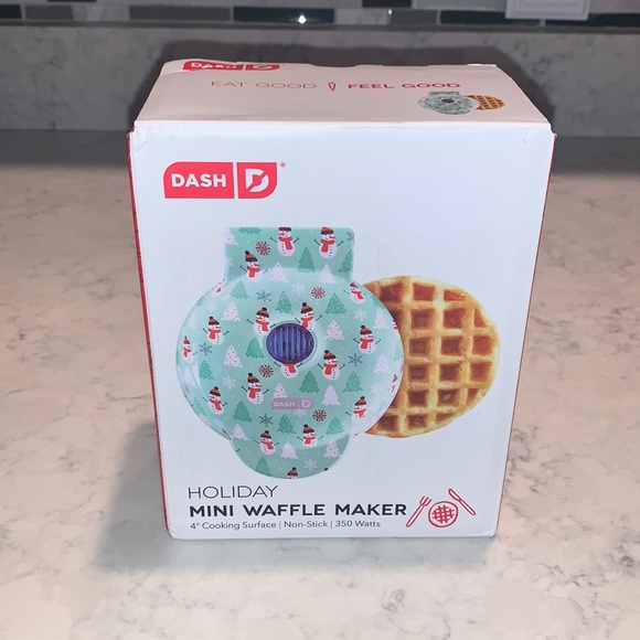 Dash Holiday Mini Waffle Maker - Picture 1 of 5